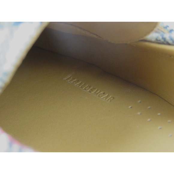 NIB $790 BURBERRY HACKNEY BEIGE CHECK WOOL PENNY LOAFERS 12 US 45 ITALY - Picture 11 of 14